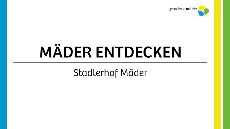 Mäder entdecken