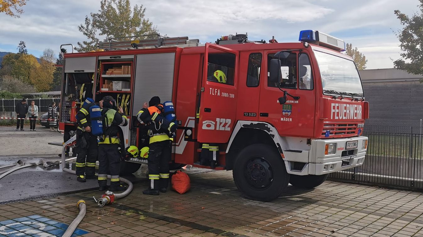 Herbstabschlussübung Ortsfeuerwehr Mäder