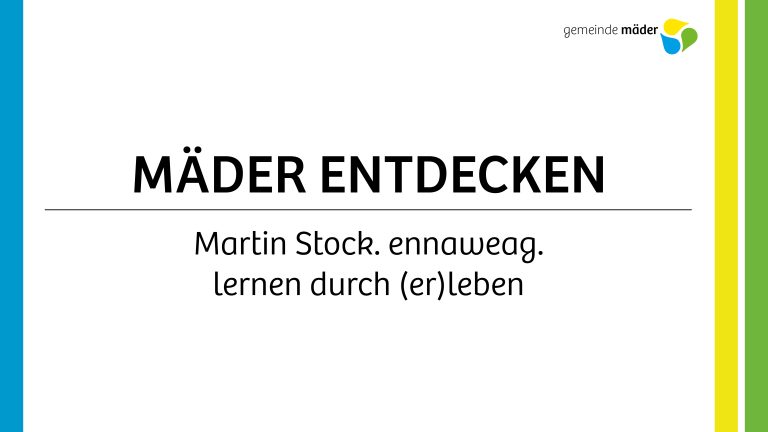 Mäder entdecken